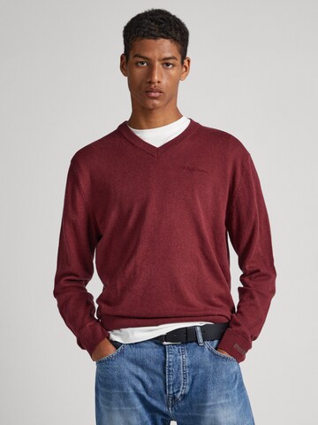 Pepe Jeans Sweater ' ANDRE ' in Red: front