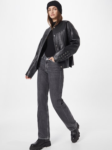 WEEKDAY Loosefit Jeans in Schwarz