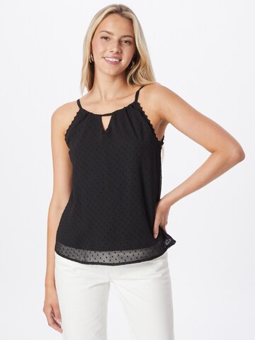 ABOUT YOU Top 'Thore' in Black: front