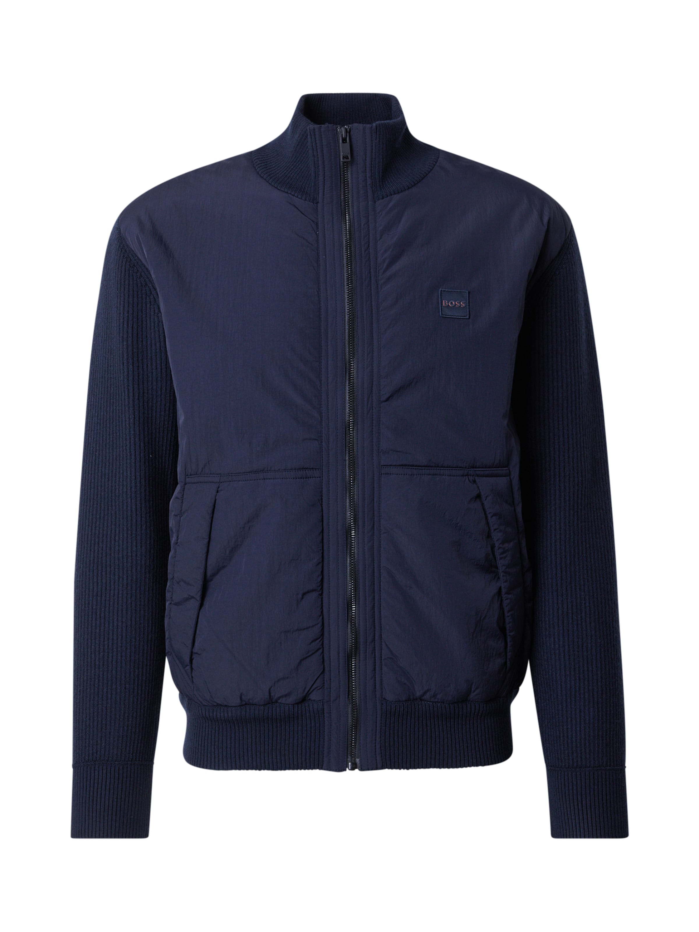 Geacă de primăvară-toamnă 'Kydalbrio' de la BOSS pe albastru: față