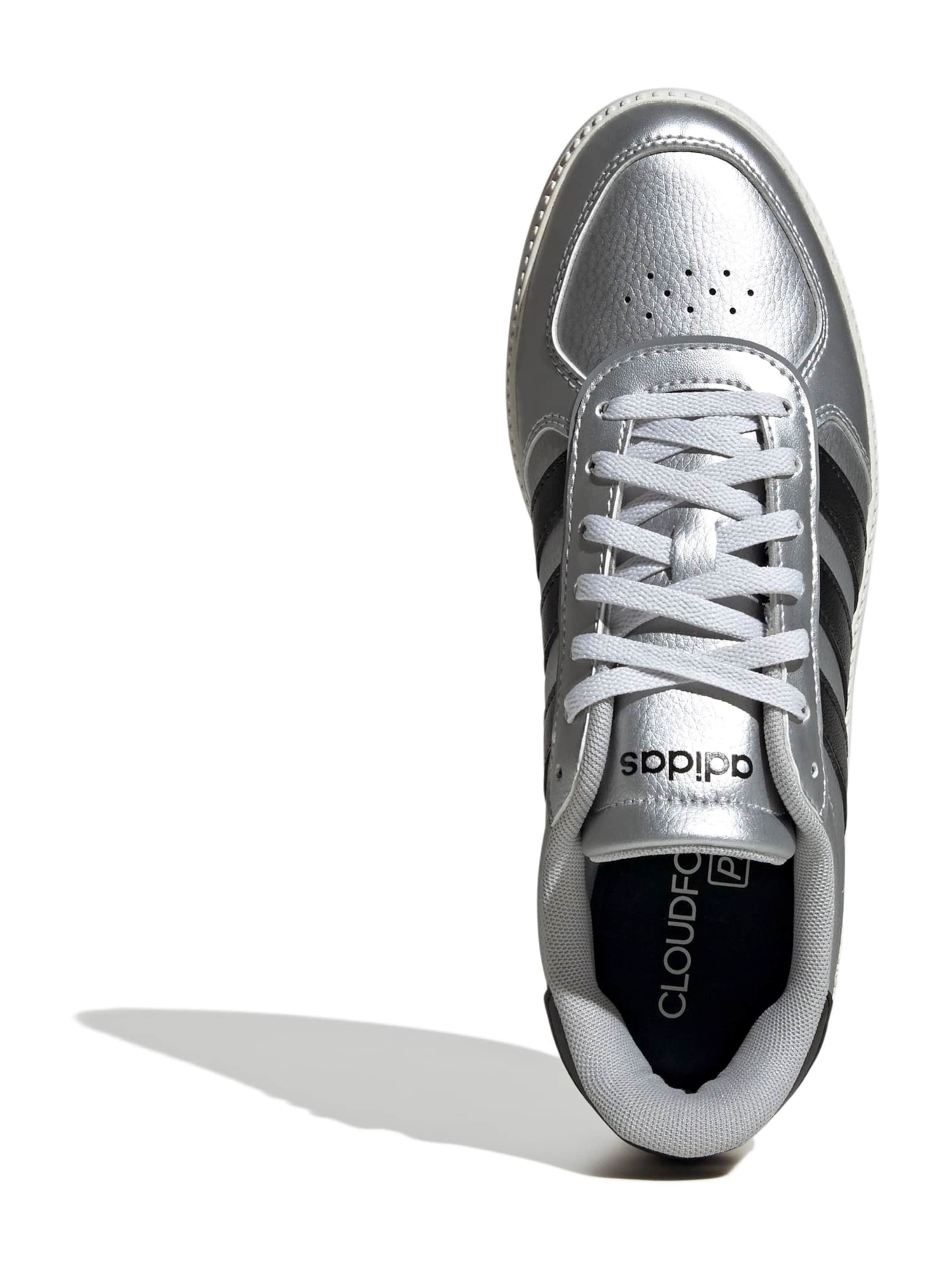 Baskets basses 'Breaknet Sleek' ADIDAS SPORTSWEAR en argent