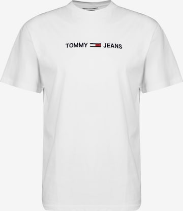 Tommy Jeans Tričko – bílá: přední strana