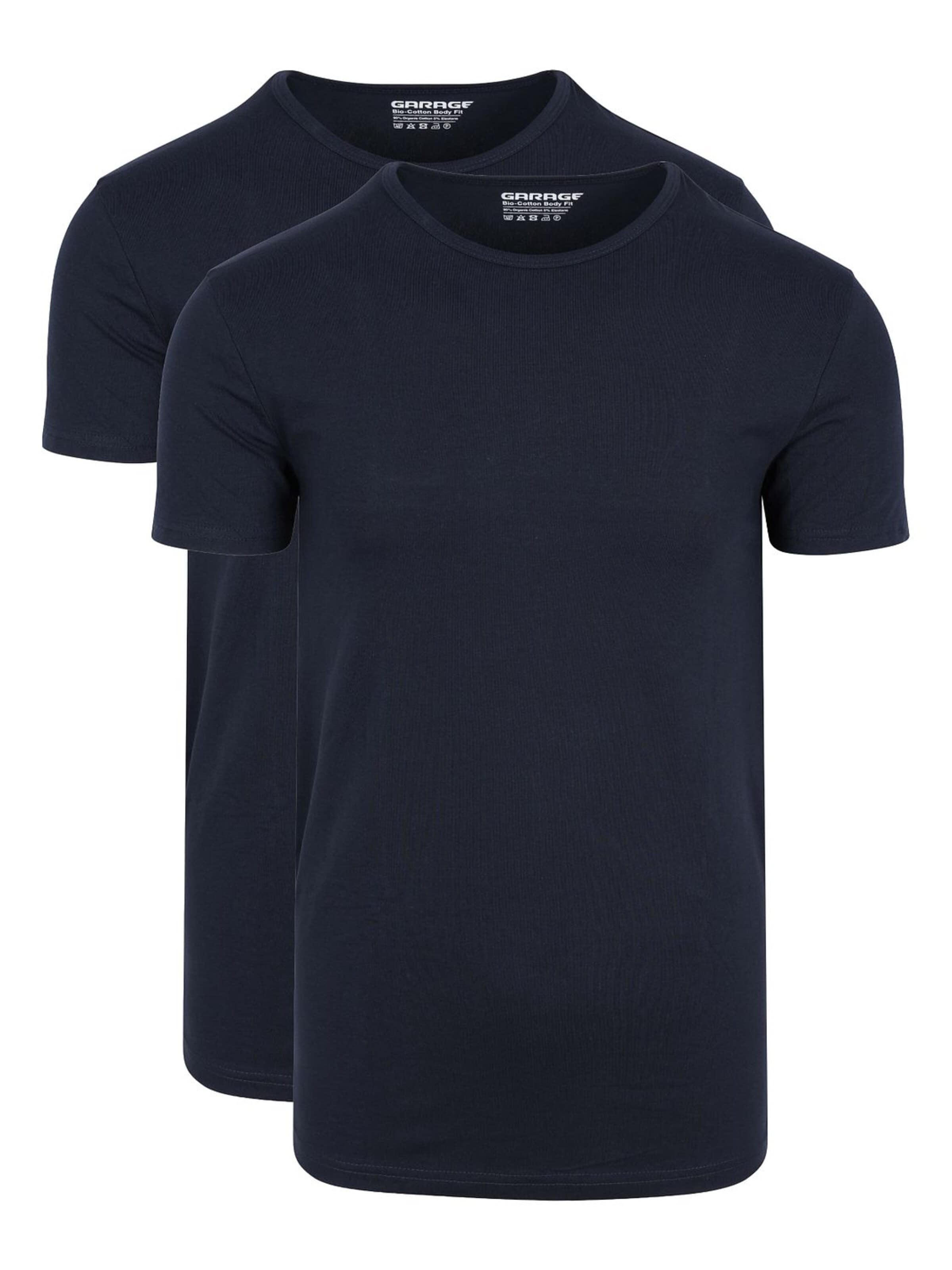 GARAGE Shirt‌‌‌ in Blau: Vorderseite