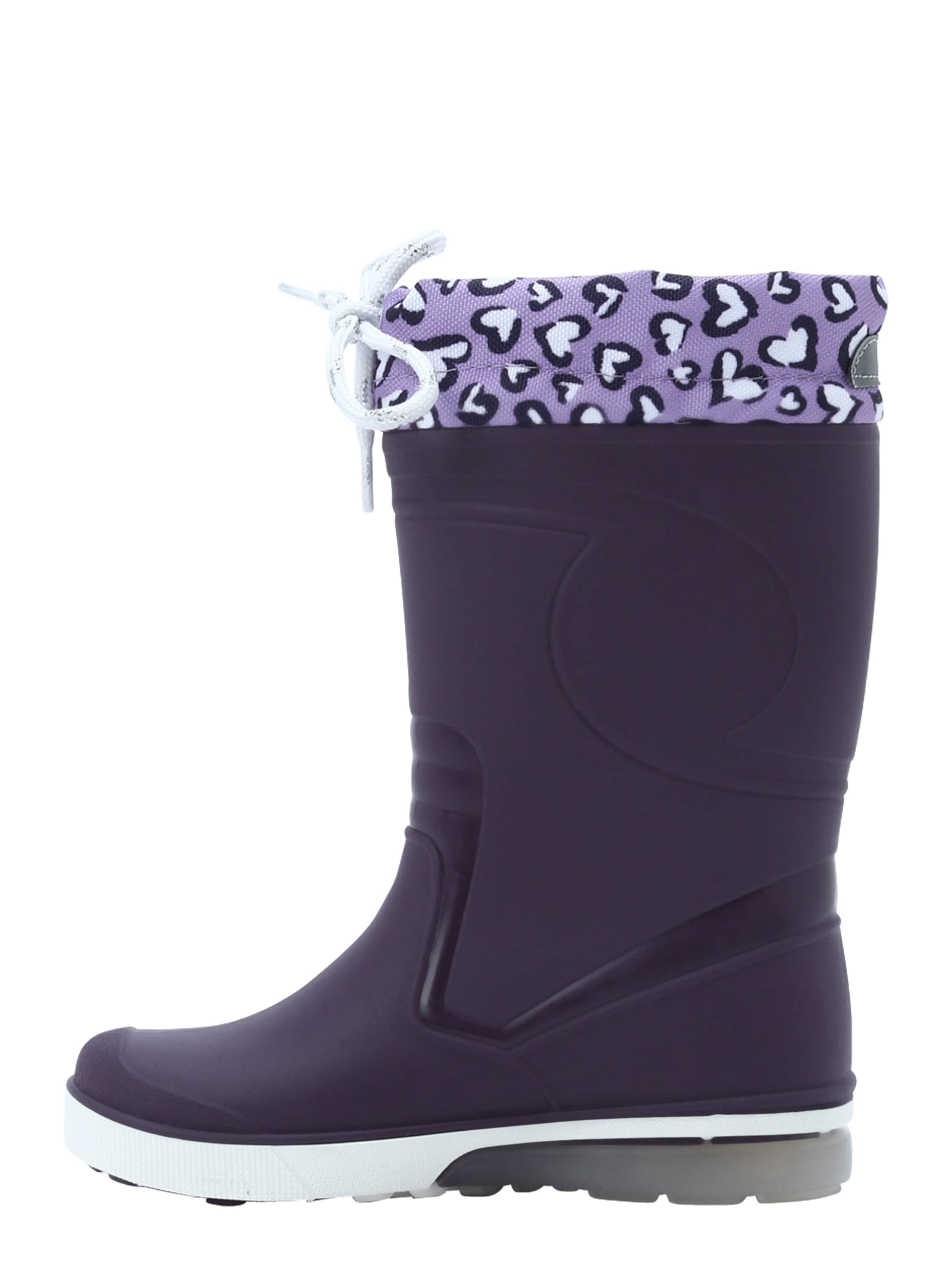 purpurinė BECK Guminiai batai 'Blinking Valentine'