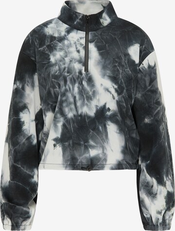 myMo ATHLSR Sweatshirt in Zwart: voorkant