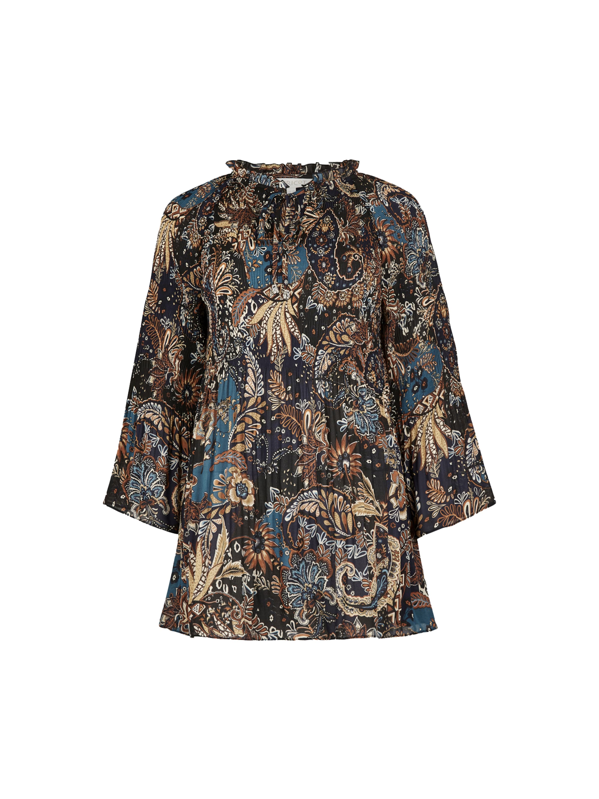 Chemisier Apricot en vert : devant