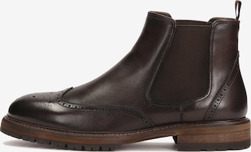 Kazar Chelsea-bootsit värissä ruskea: etupuoli