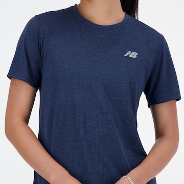T-shirt fonctionnel 'Athletics' new balance en bleu