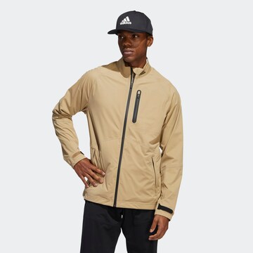 ADIDAS SPORTSWEAR Sportjas in Beige: voorkant