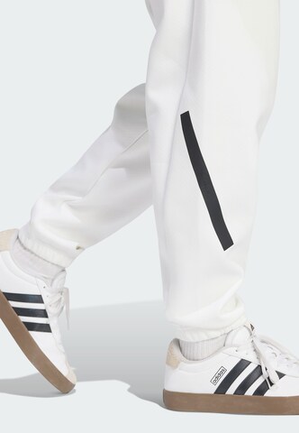 ADIDAS SPORTSWEAR Zúžený strih Športové nohavice 'Z.N.E.' - Biela