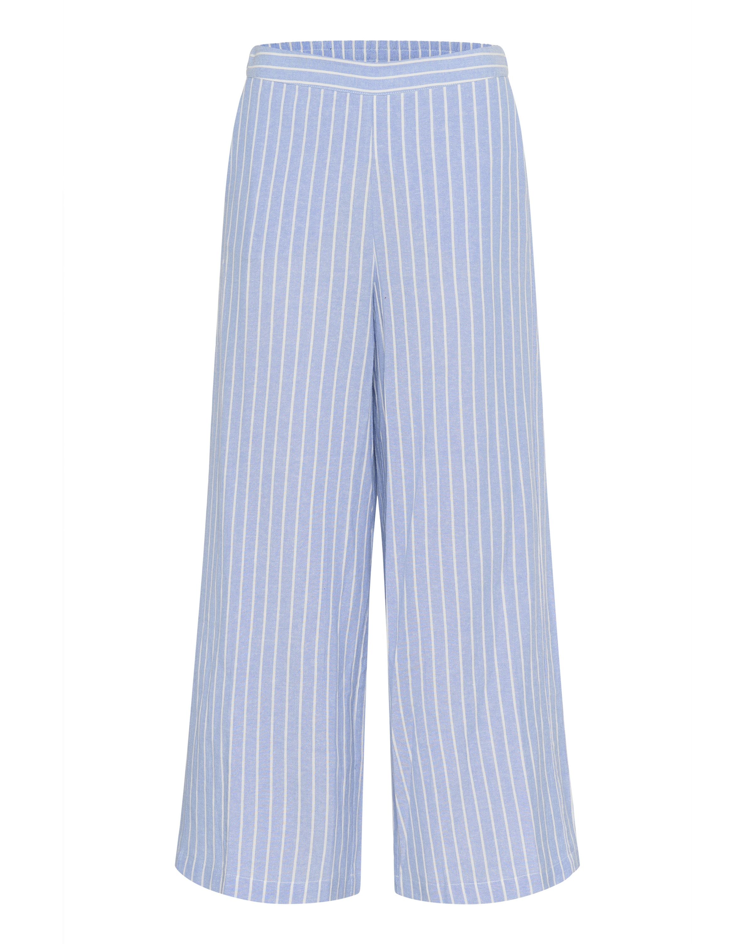 Wide Leg Pantalon 'Malena' Kaffe en bleu : devant