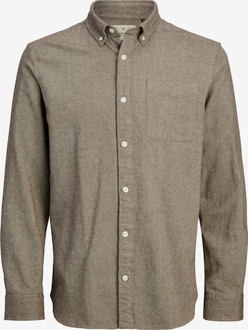 JACK & JONES Рубашка 'JPRBLUBROOK' в Коричневый: спереди