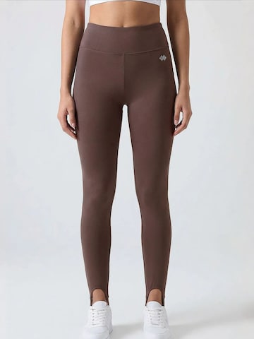 Skinny Leggings di Tommy Life in marrone