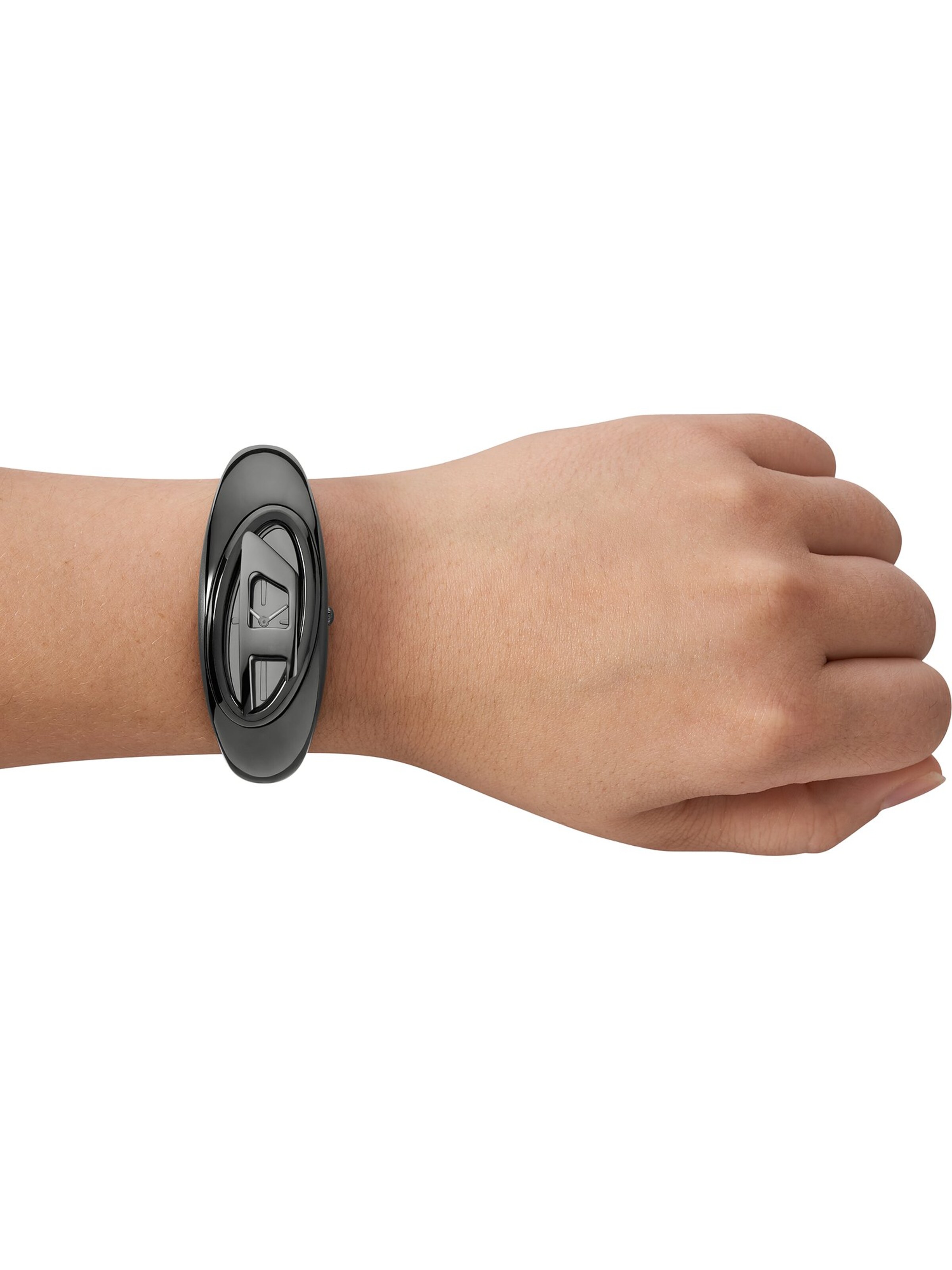 DIESEL Uhr in Grau: Vorderseite