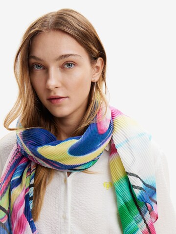 Desigual Scarf in Mixed colours: front