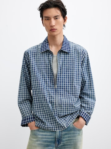Desigual Regular fit Риза в синьо: отпред
