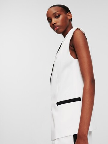 Gilet Karl Lagerfeld en blanc