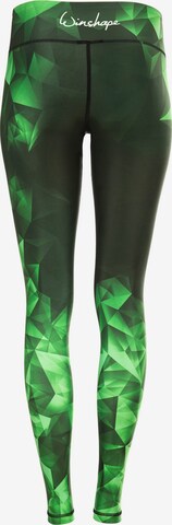 Skinny Pantalon de sport 'AEL102' Winshape en vert