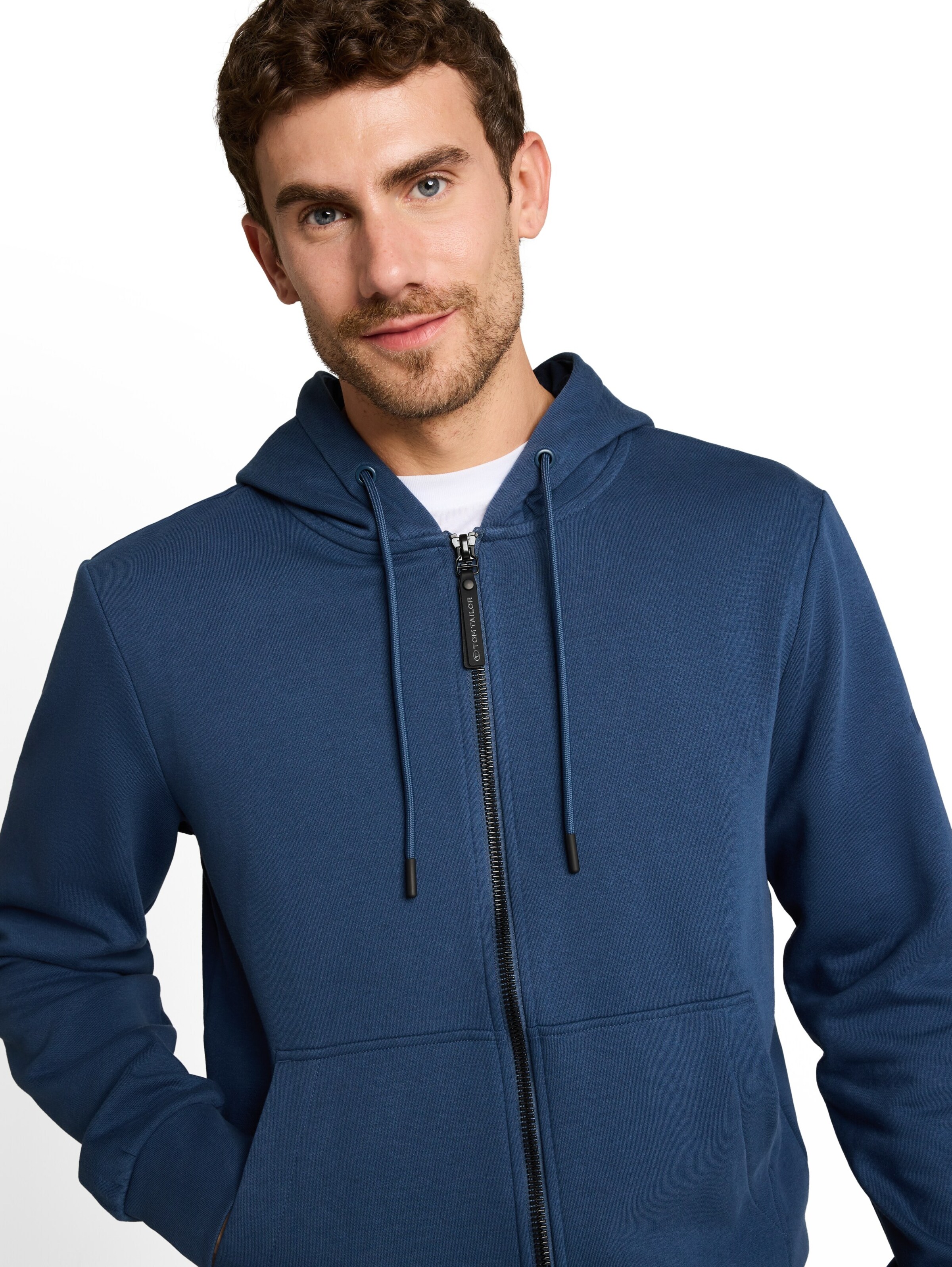 Veste de survêtement TOM TAILOR en bleu