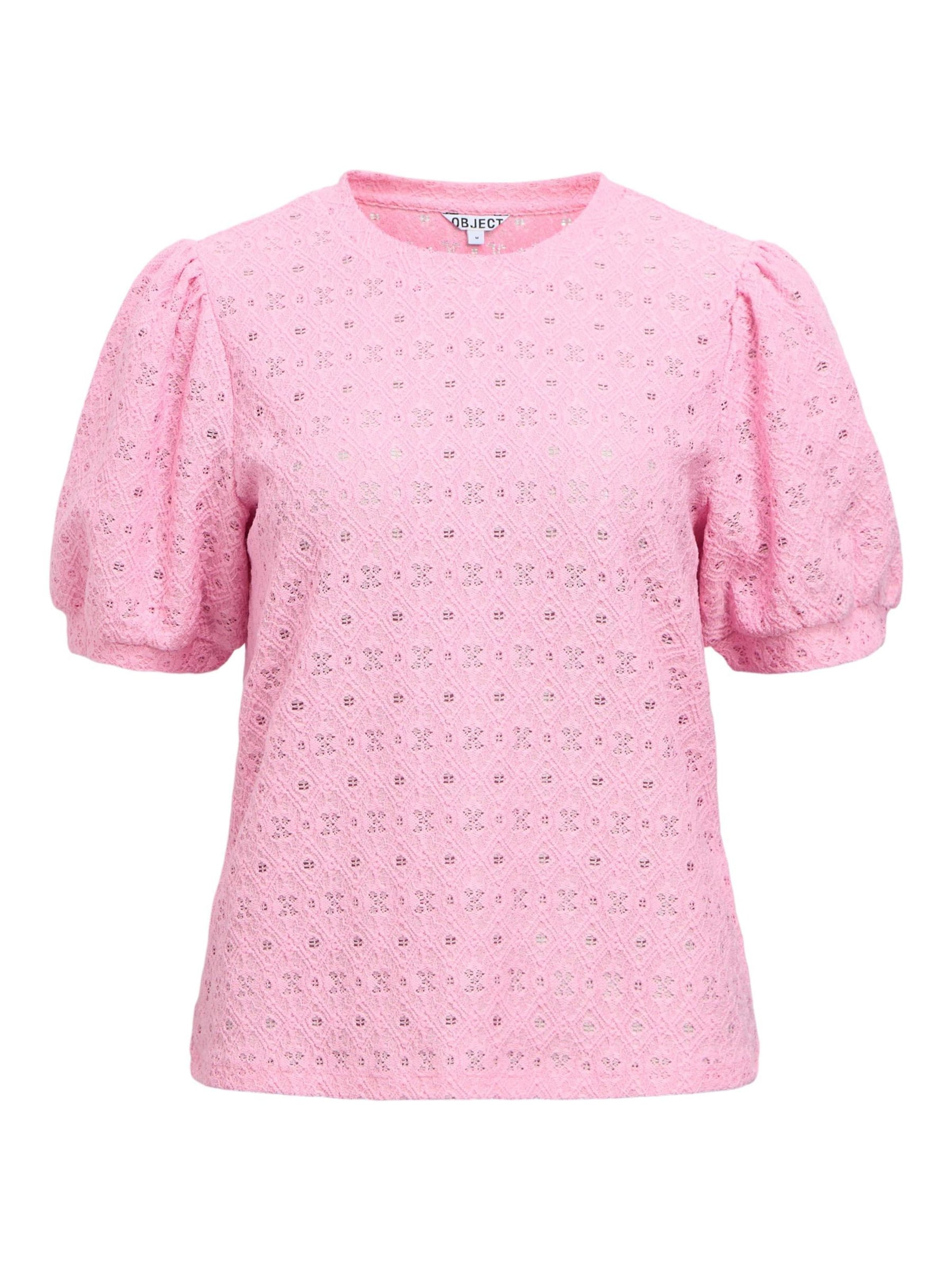 OBJECT Blouse 'OBJLaila' in Roze: voorkant