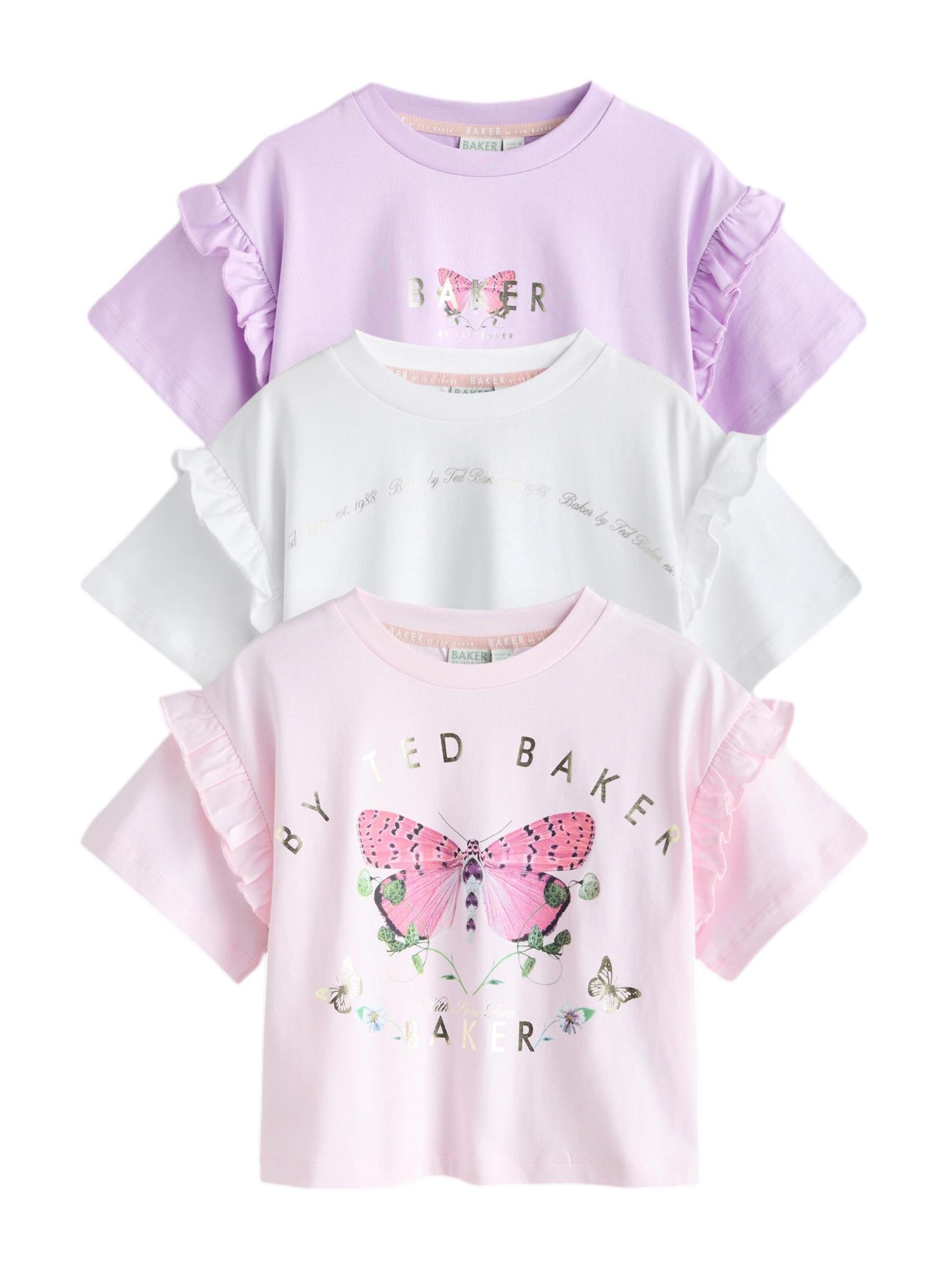 Baker by Ted Baker Shirt in Purple: front