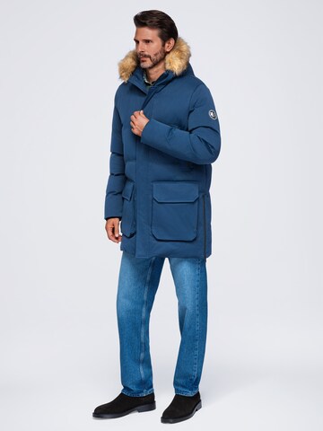 Ombre Winterparka in Blauw