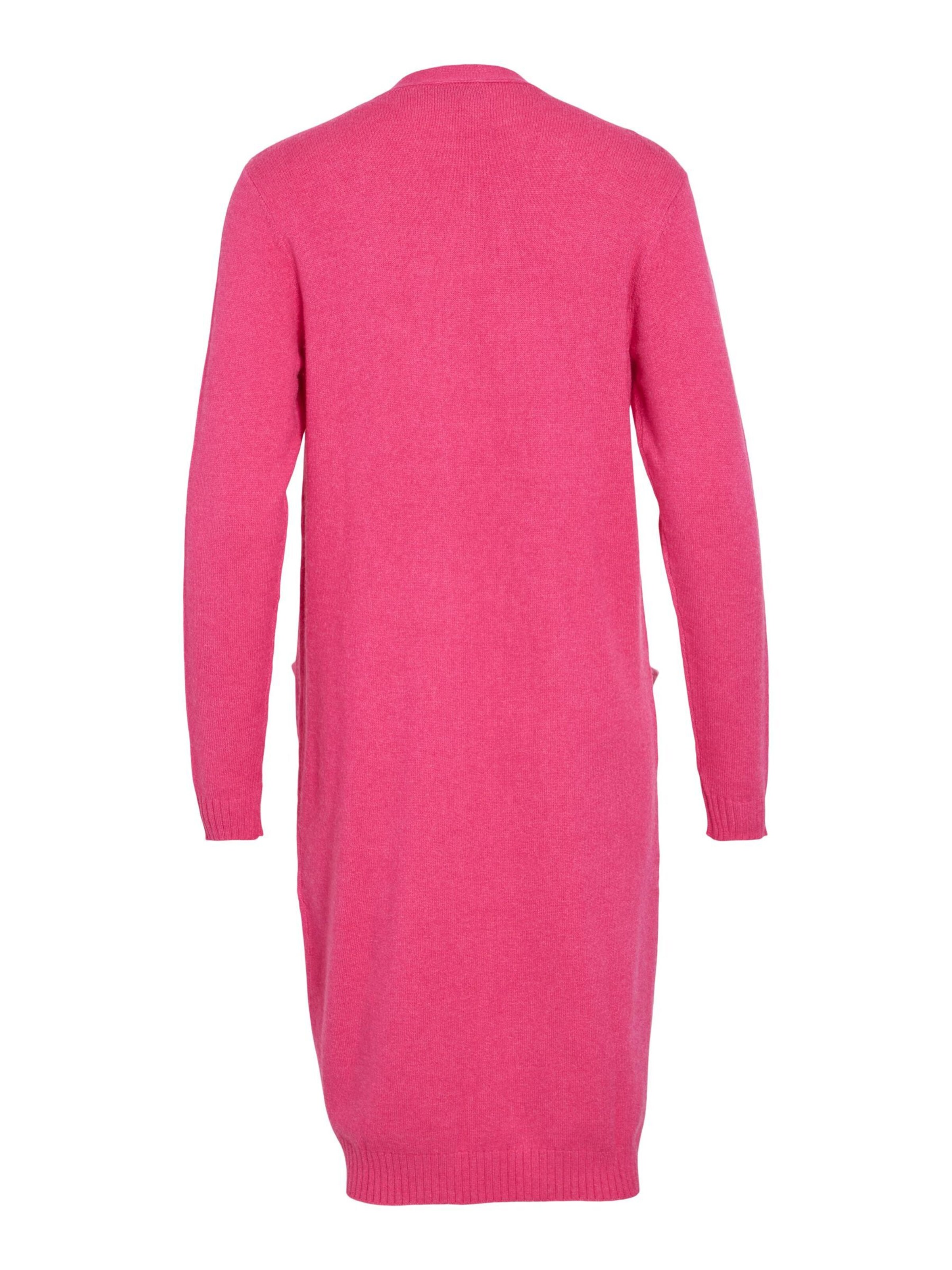 VILA Gebreid vest 'VIRIL' in Roze