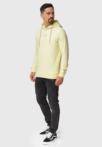 INDICODE JEANS Sweatshirt 'Bentley' in Yellow