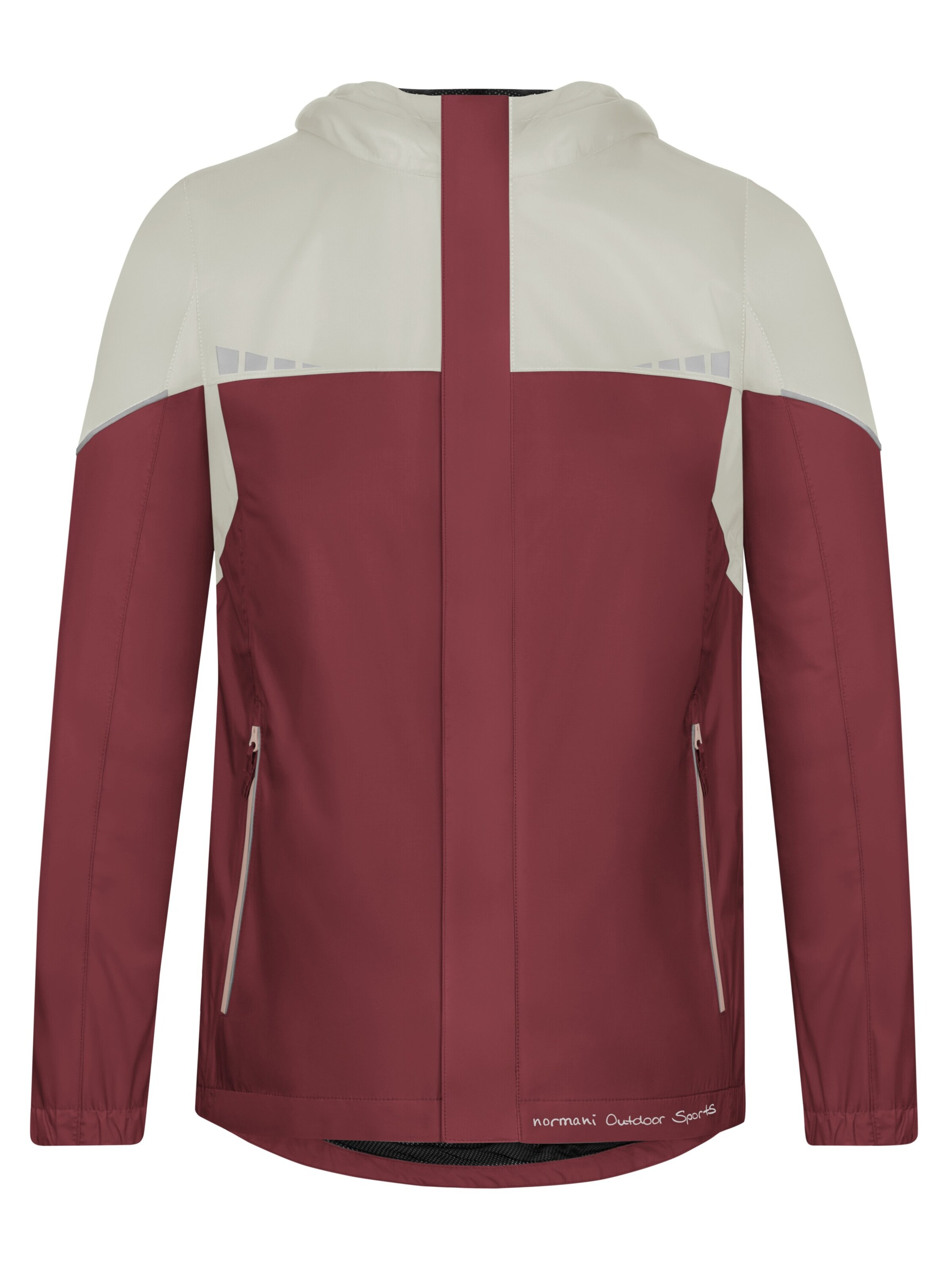 Veste outdoor 'Sointula' normani en rouge : devant