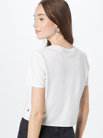 LEVI'S ® Тениска 'GR Cropped Jordie Tee' в бяло