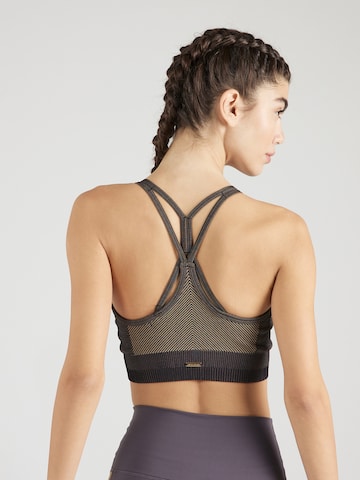 Athlecia Bustier Sport-BH in Braun