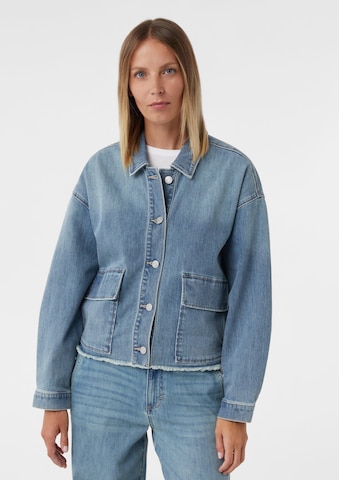 Veste mi-saison comma casual identity en bleu : devant
