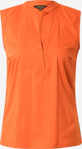 Camicia da donna di MORE & MORE in arancione: frontale