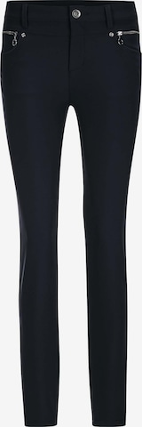 MADELEINE Slimfit Hose in Blau: Vorderseite