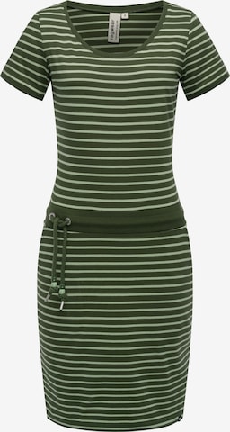 Robe 'Baomi' Ragwear en vert : devant