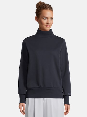 salzhaut Sweatshirt 'Schantern' in Blau: Vorderseite