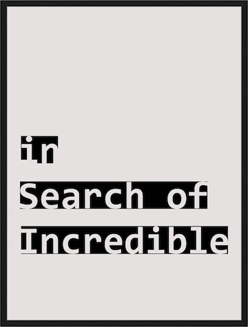 Liv Corday Image 'In Search' in Black: front