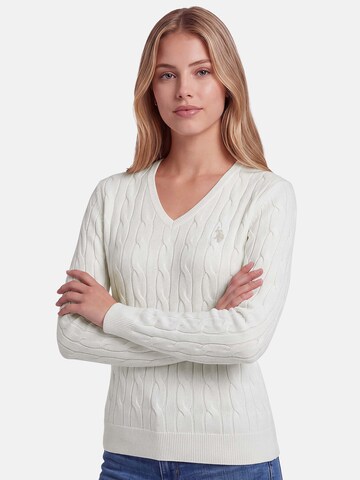 U.S. POLO ASSN. Sweater in White