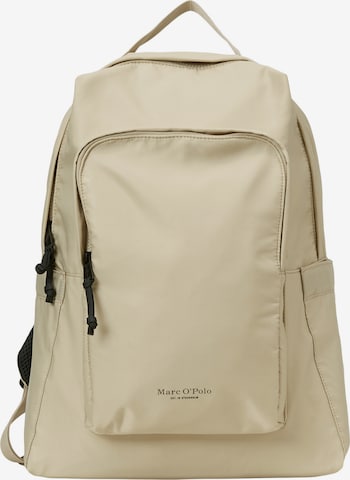 Marc O'Polo Backpack in Beige: front