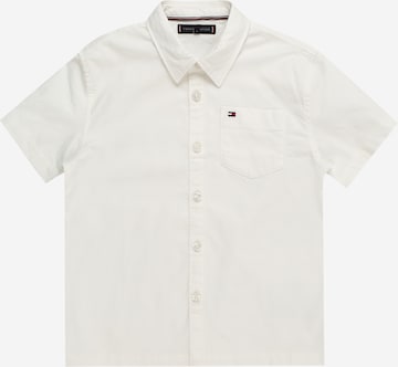 TOMMY HILFIGER - Ajuste regular Camisa en blanco: frente