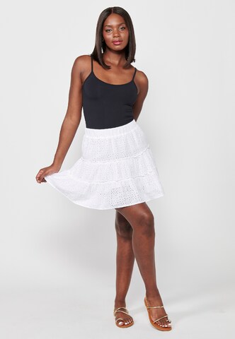 KOROSHI Skirt in White