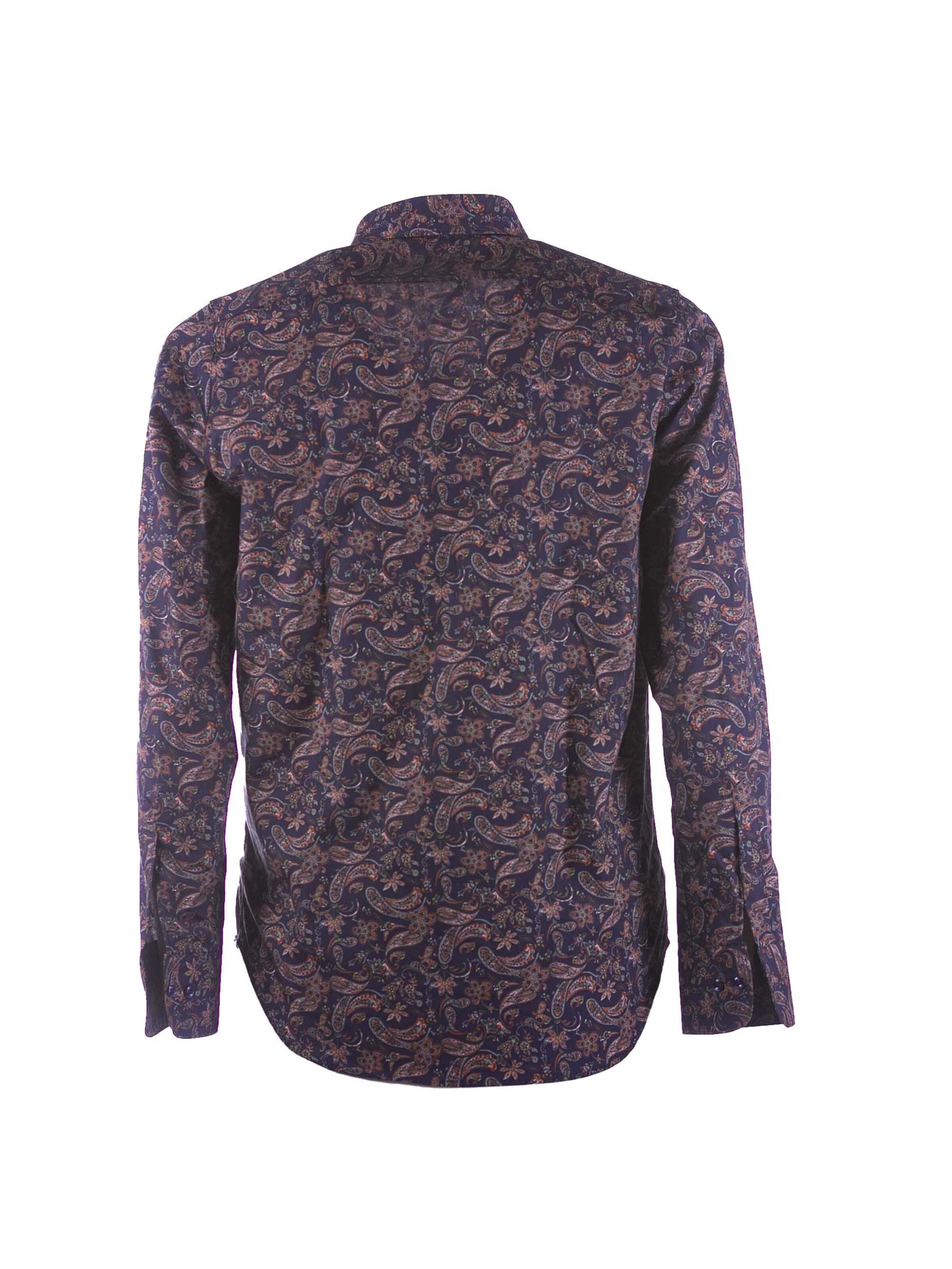 Coupe regular Chemise 'Camicia' SL56 en mélange de couleurs