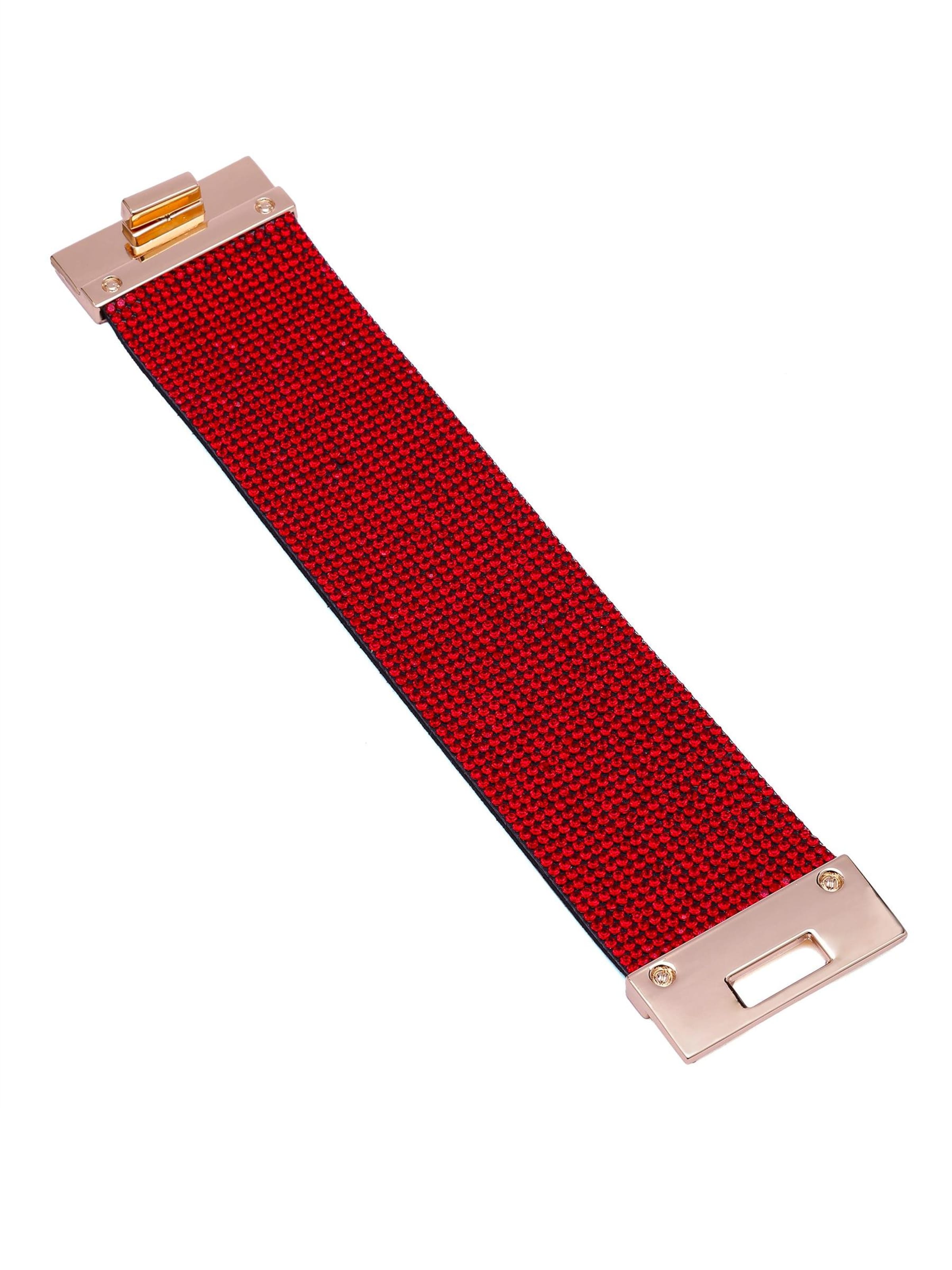 Braccialetto 'Diva' di AVANT-GARDE PARIS in rosso