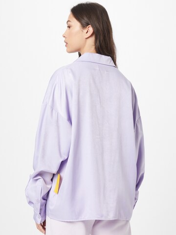 Smiles - Ajuste regular Camisa 'Till' en lila