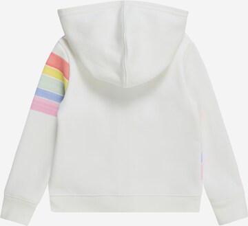 GAP - Sudadera con cremallera en blanco