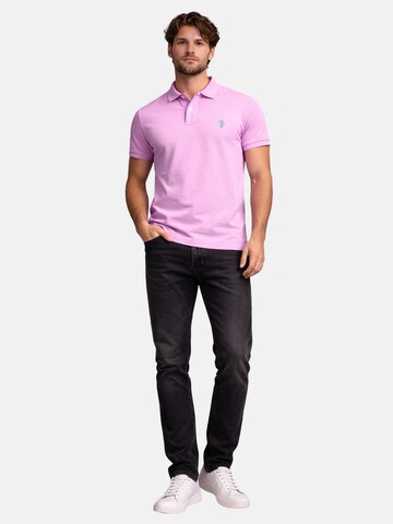 T-Shirt U.S. POLO ASSN. en rose