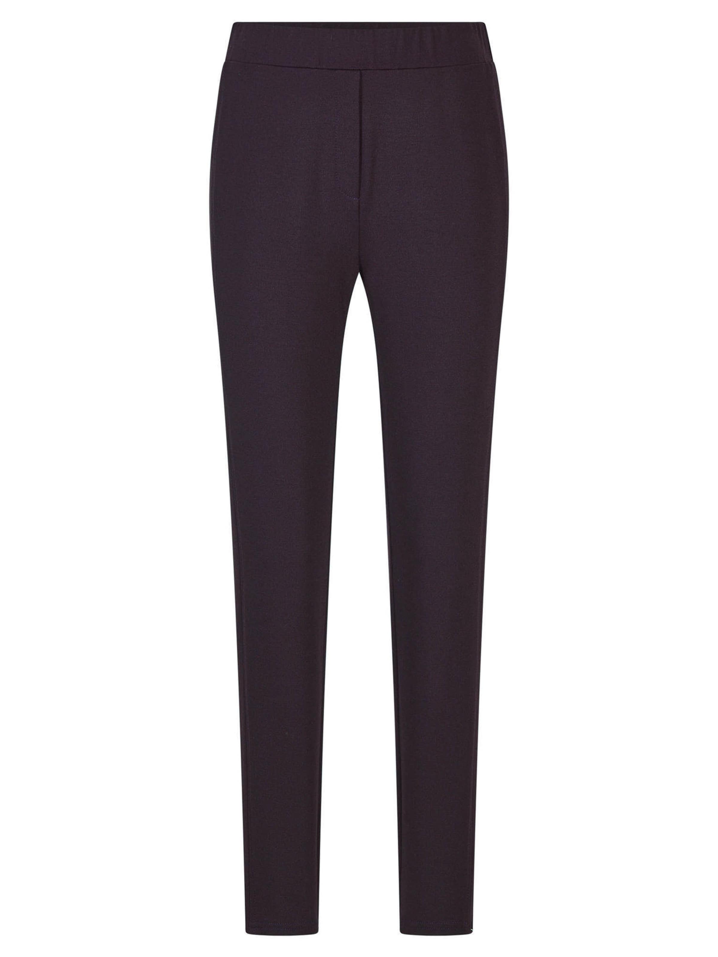 Goldner Slimfit Hose 'Bella' in Schwarz: Vorderseite