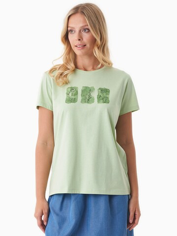 Organication T-Shirt in Grün: Vorderseite