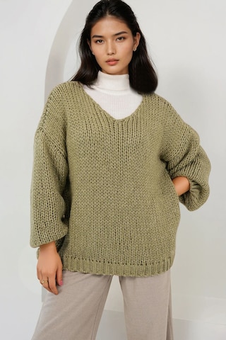 Trend Alaçatı StiliPulover - zelena boja: prednji dio