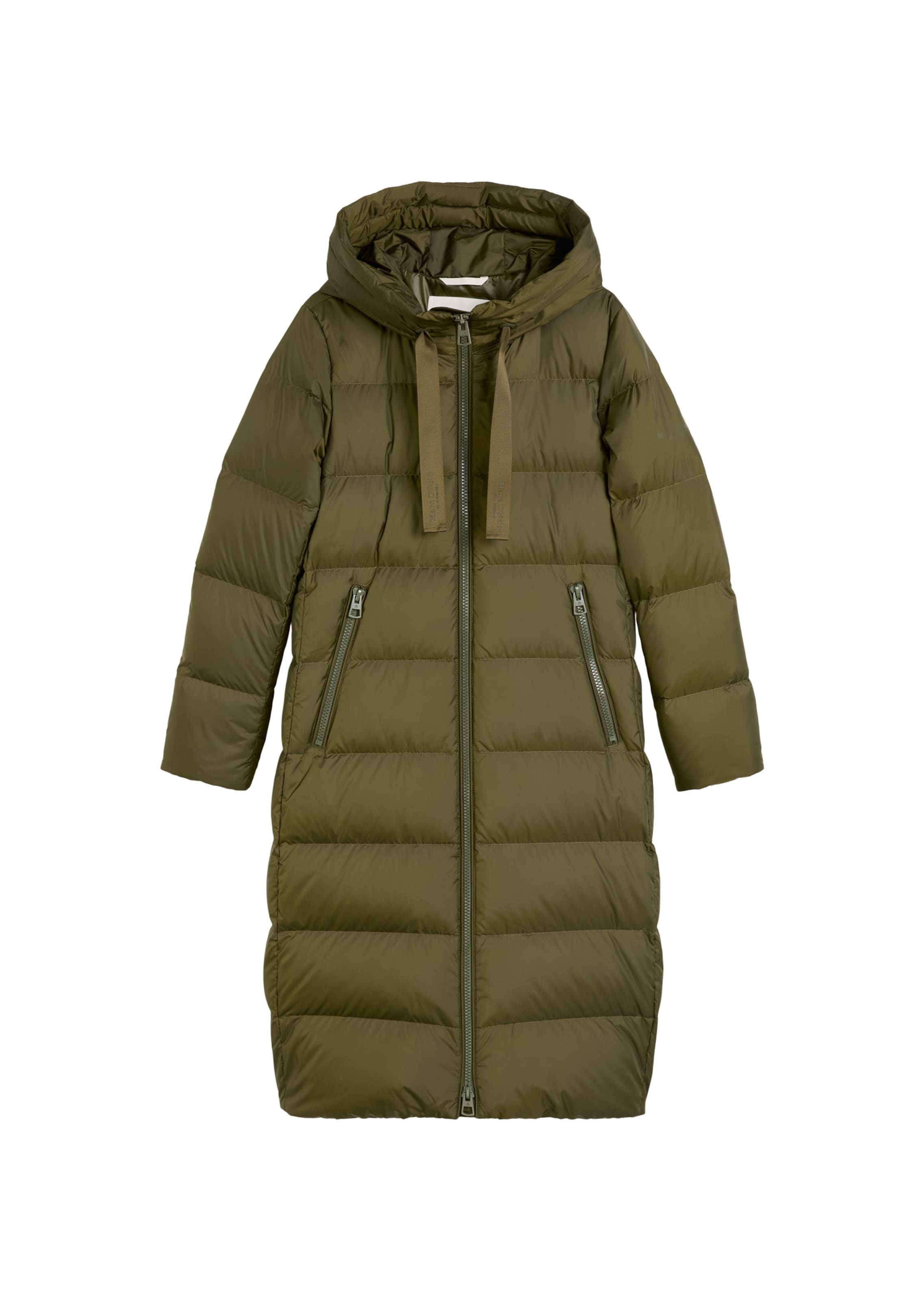 Manteau mi-saison Marc O'Polo en vert : devant